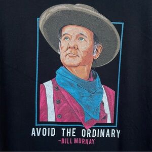 Chive Tees Bill Murray "Avoid the Ordinary" Graphic Tee XXL